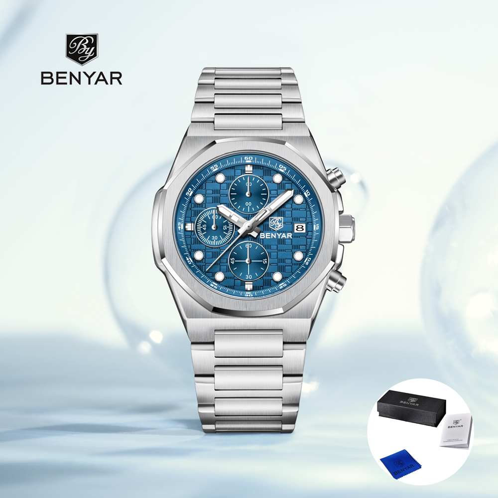 Luxury Watch Quality - 2025 New BENYAR Men's Watches Top