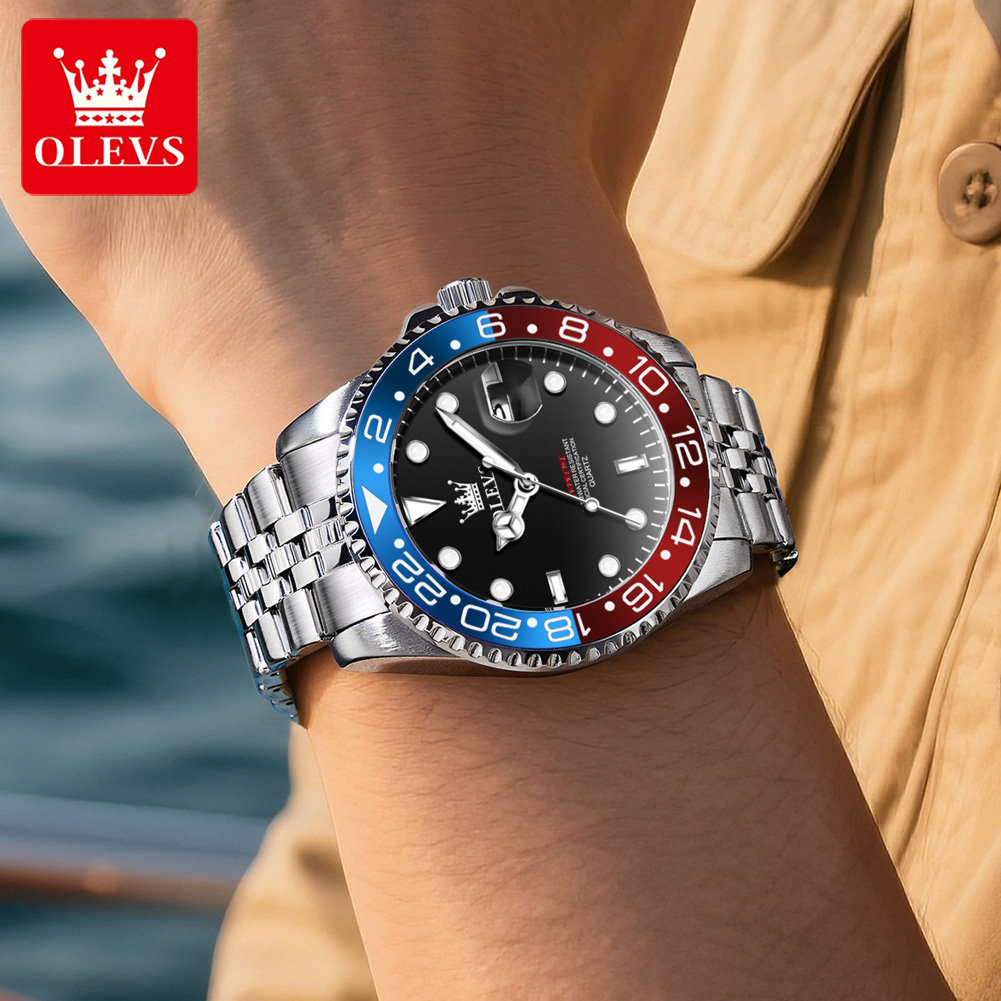 OLEVS 5657 Original Brand Men' - đánh giá và giá Luxury Watch Men
