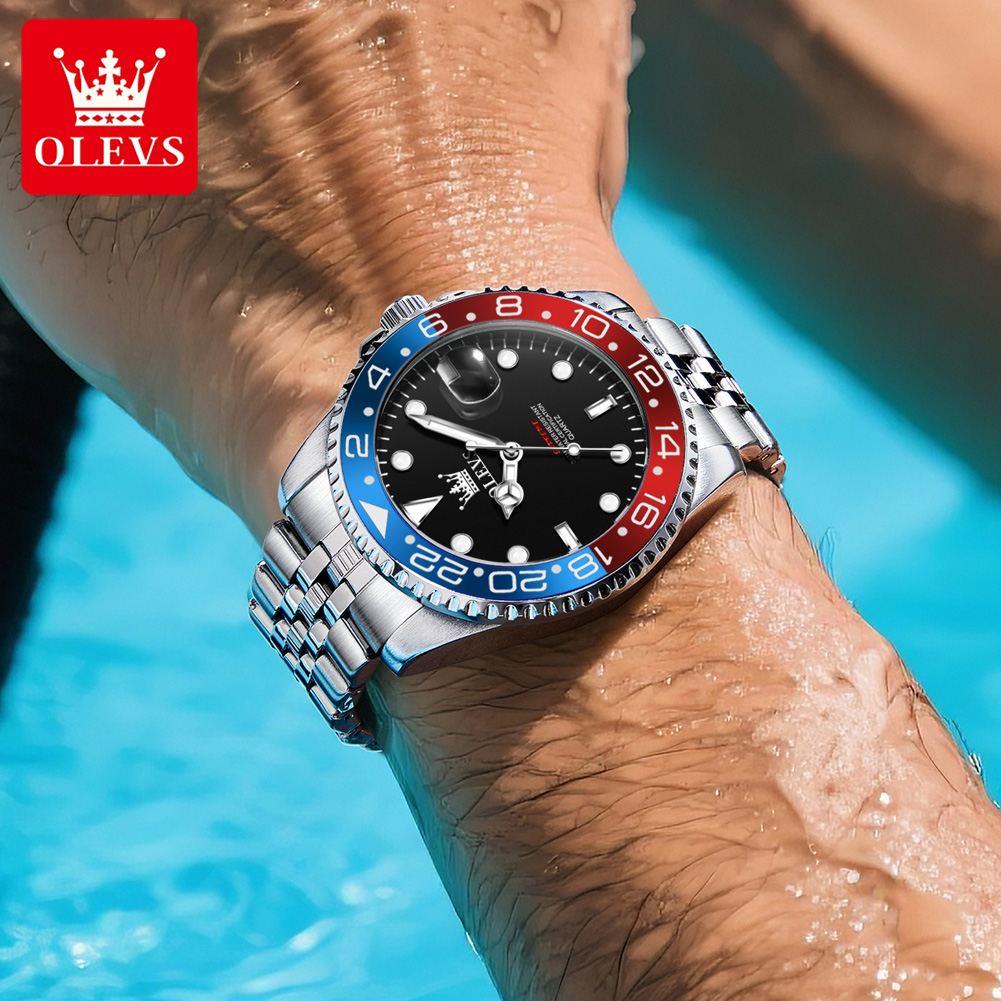 OLEVS 5657 Original Brand Men' - đánh giá và giá Luxury Watch Men