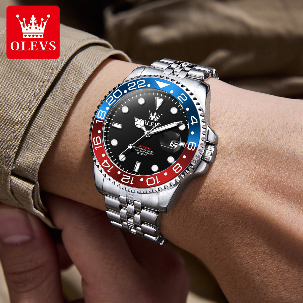 OLEVS 5657 Original Brand Men' - đánh giá và giá Luxury Watch Men