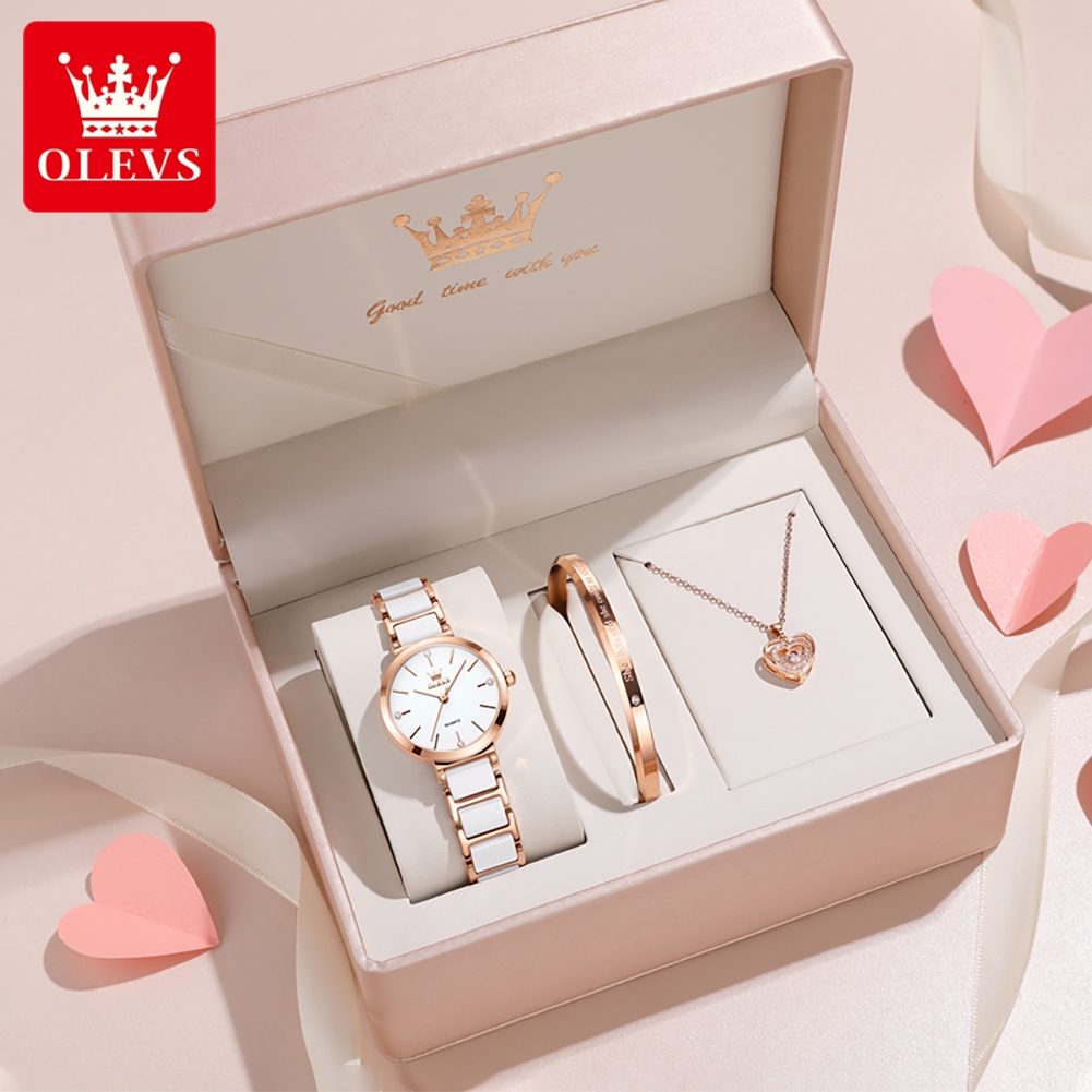 OLEVS Women Watch 5877 Luxury  - đánh giá và giá Luxury Watch Quality