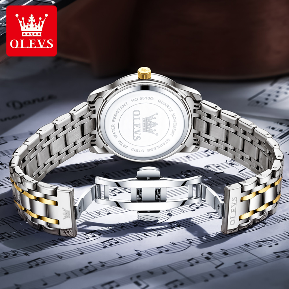 OLEVS Brand Fashion men's watc - đánh giá và giá Luxury Watch Quality