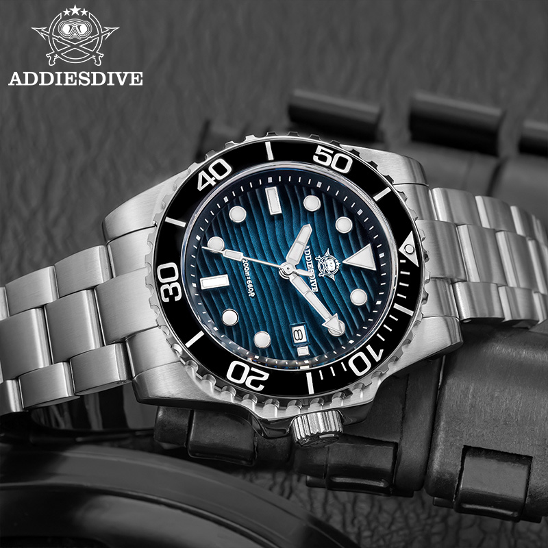ADDIESDIVE Men's 2115 Quartz W - đánh giá và giá Luxury Watch Quality